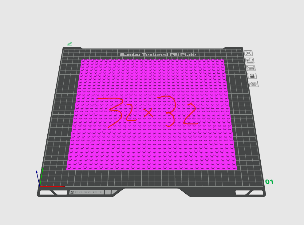 Miniatura 8 do modelo 3D Custom Brick Mosaic Maker - Baseplate + Bricks 