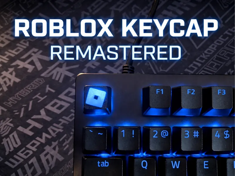 Roblox Logo Keycap V2