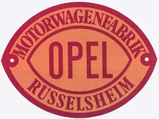 Opel Motorenwagenfabrik Rüsselsheim Keychain