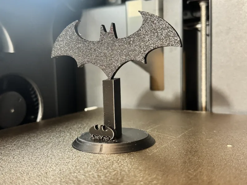 Batman Arkham Logo & Display Stand