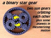 Fidget engrenage double soleil — photo 1