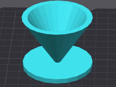 Small plant pot