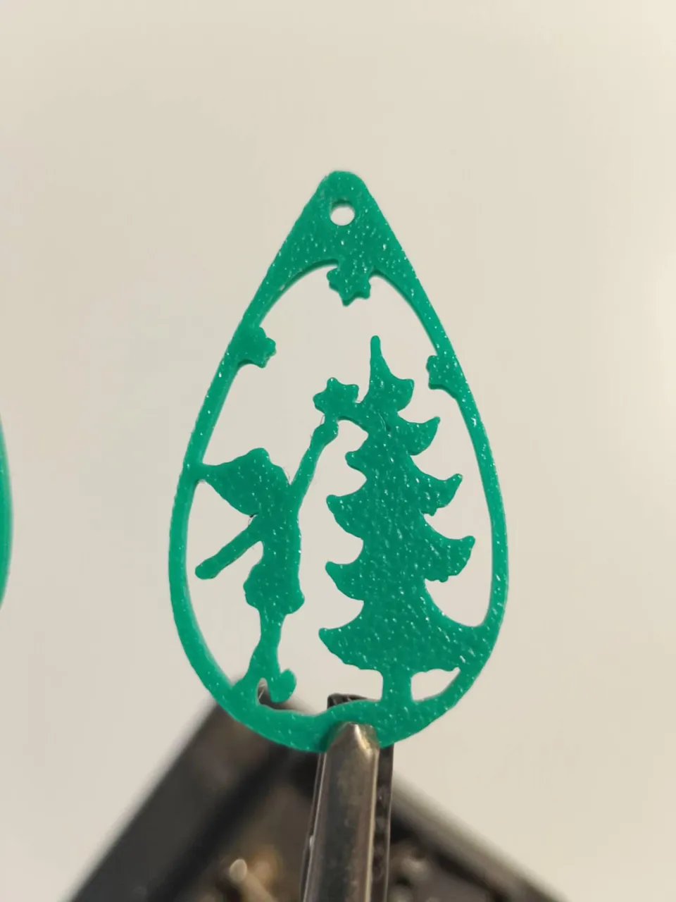 Christmas earrings view 4