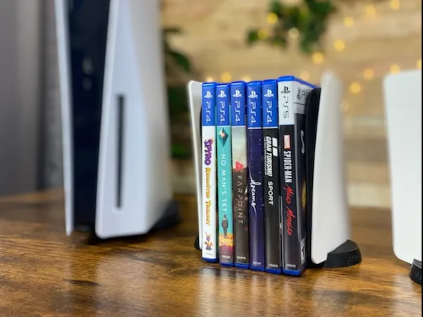 PS5 Video Game Organizer Bookends