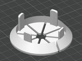 Hydroponic Tower TPU Einsatz - V2
