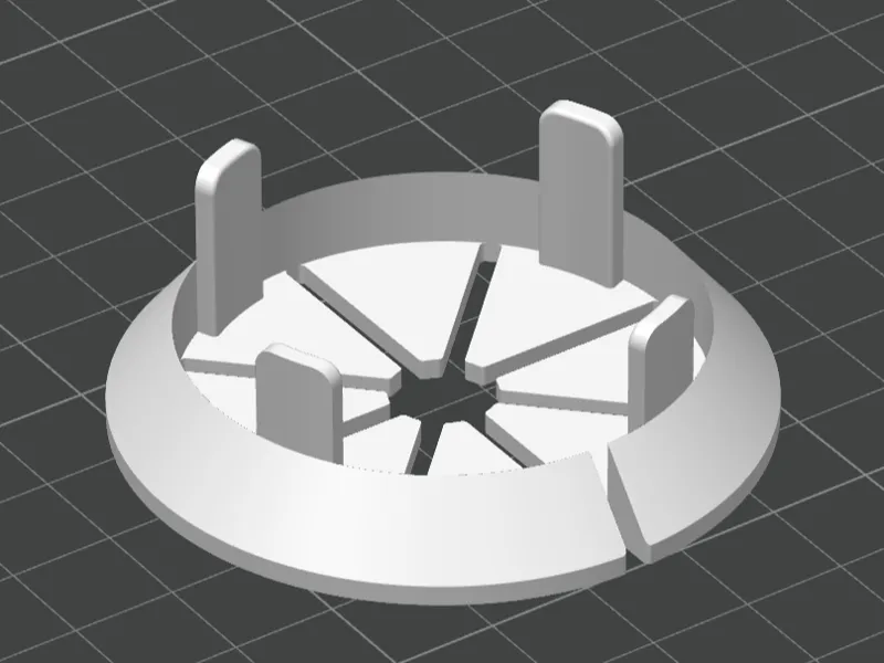 Hydroponic Tower TPU Einsatz - V2