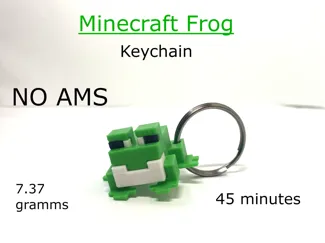Schlüsselanhänger Minecraft Frosch no AMS
