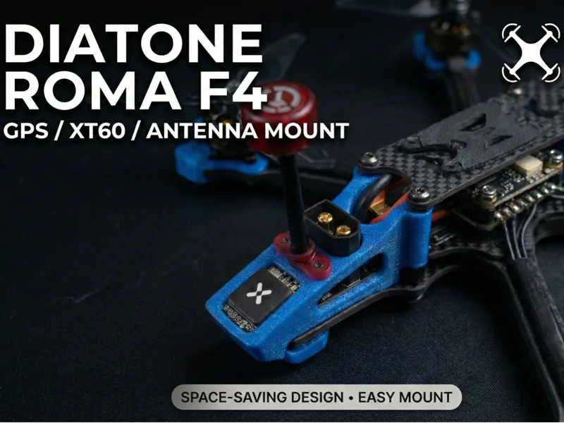 Diatone roma F4 gps mount