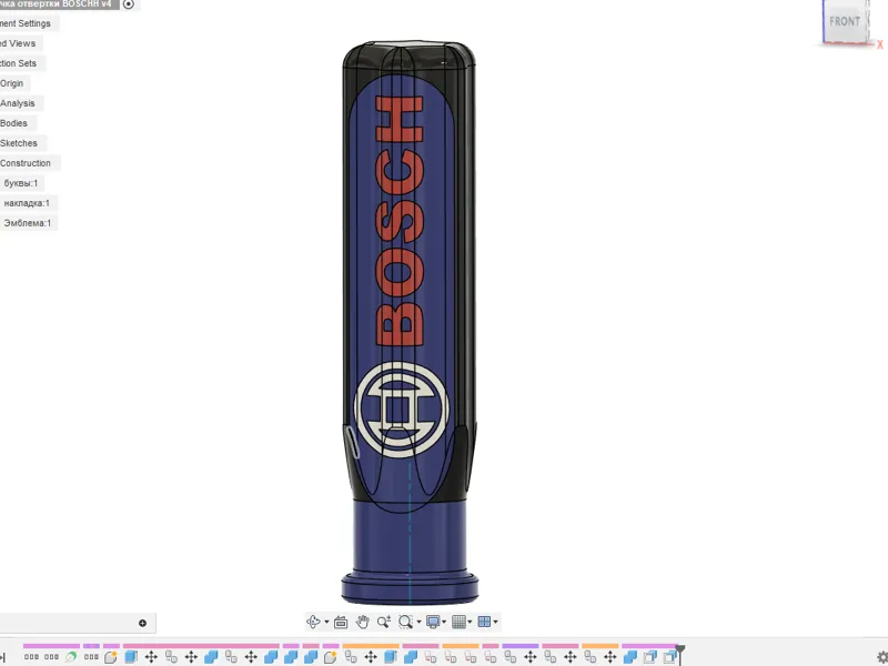 ручка отвертки BOSCHH v4