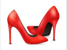 woman's heel