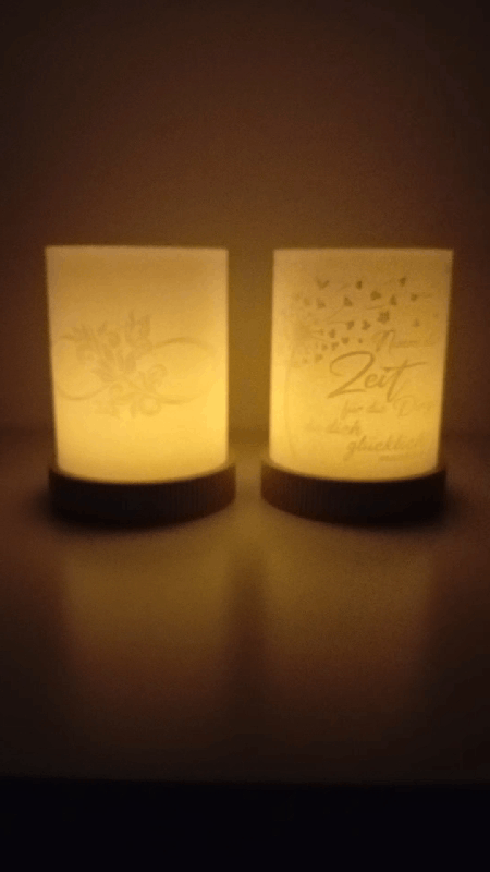 Romantic LED Windlight – Valentine Edition