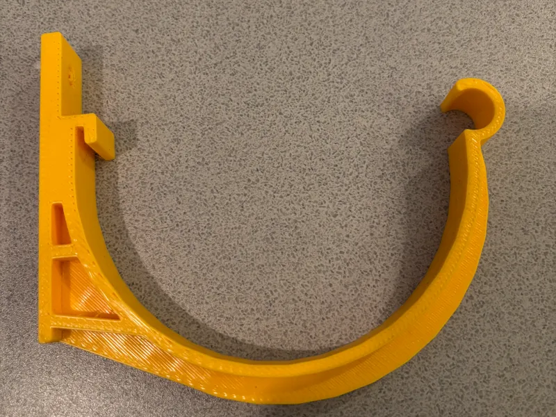Simple Gutter Hook 125mm