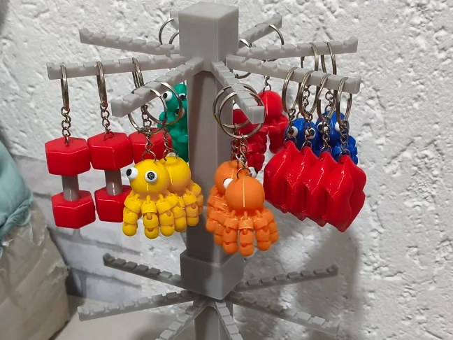 Modular Keychain Holder - Free 3D Print Model - MakerWorld