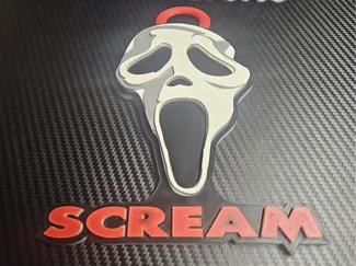 Scream Mask hype pendant