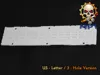US Letter / 3-Hole Version 0.2mm layer, 6 walls, 30% infill