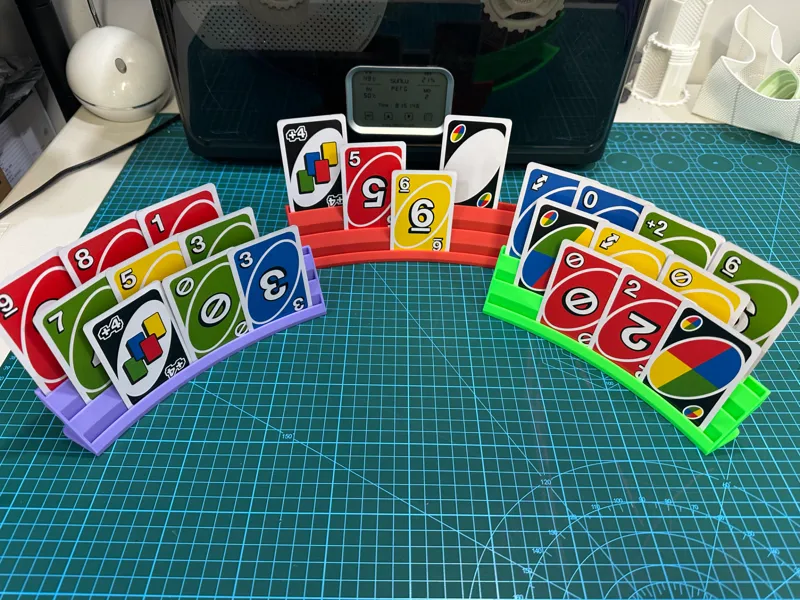 Stackable Playing Card Holder_3 Rows