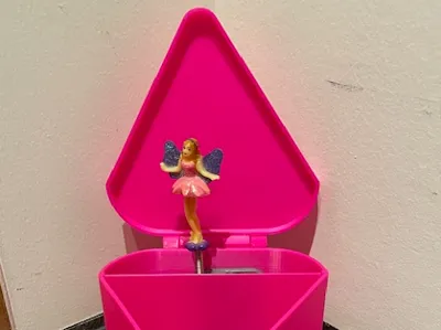 Music box with ballerina - Jewelry box