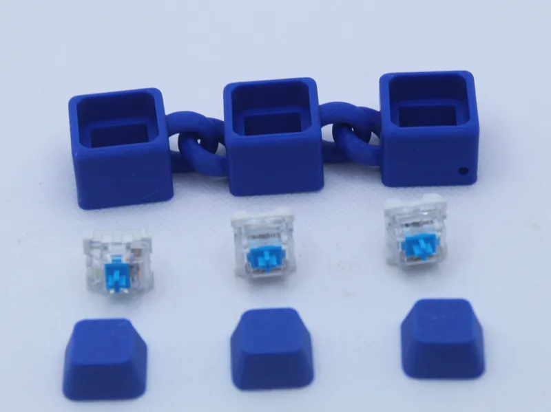 3x linked keyboard clicker fidget