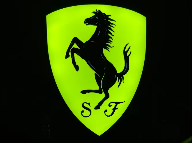 Lightbox Ferrari 