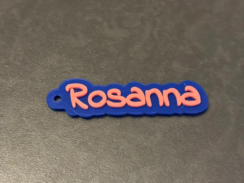 Keychain Rosanna - Portachiavi Rosanna