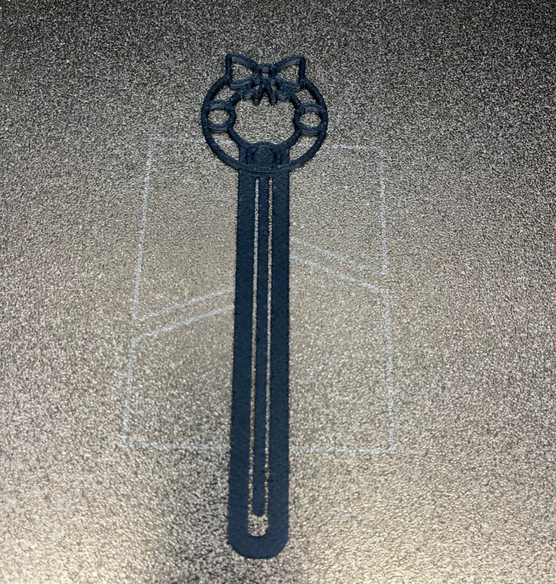 Christmas Wreath bookmark