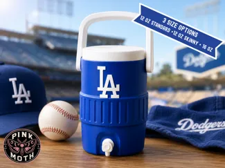 Los Angeles Dodgers Koozie - Snap in Logo