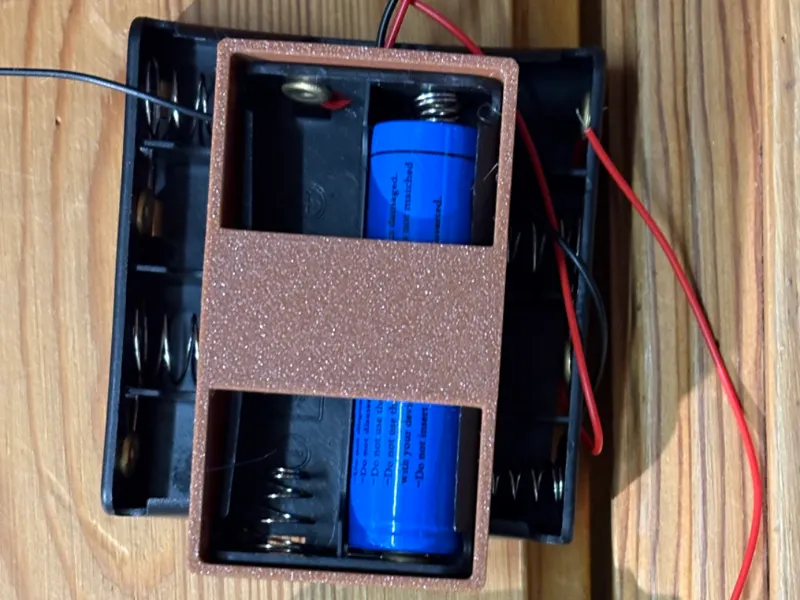 Support batteries 18650 