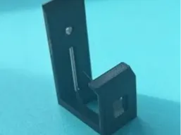 Small hook use with ds tape or screw