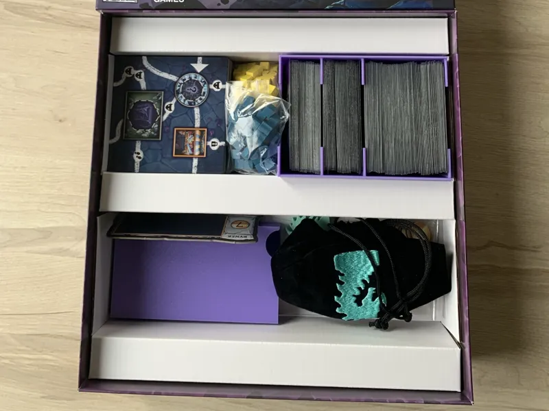 Clank Catacombs Card holder box insert organizer