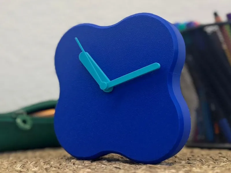 Clock Components Kit 011 - Clover Widget Clock  