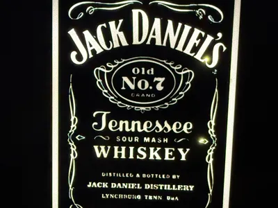 Jack Daniel's Lightbox Deco Model