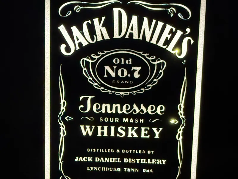 Jack Daniel's Lightbox Deco Model