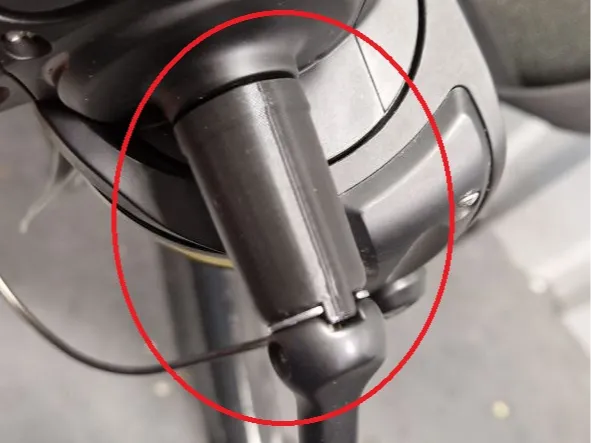 Okuma CB-80 Spool Handle Replacement Part