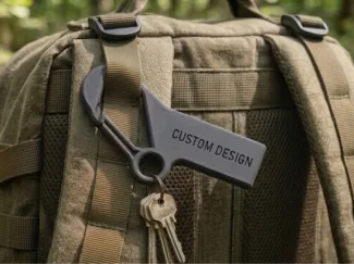 Universal Name-Plate Carabiner (Print-in-Place)