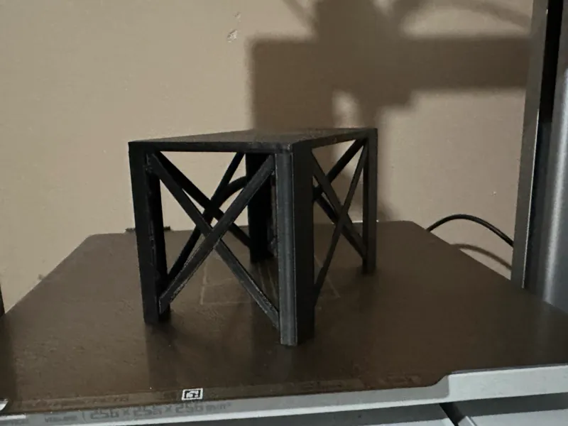 Book risers, variable height, print in place