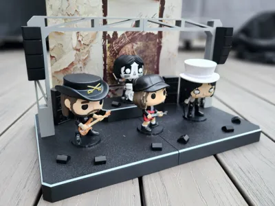 Rock Concert Stage