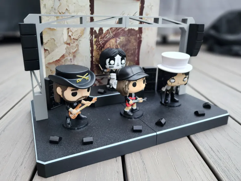 Rock Concert Stage