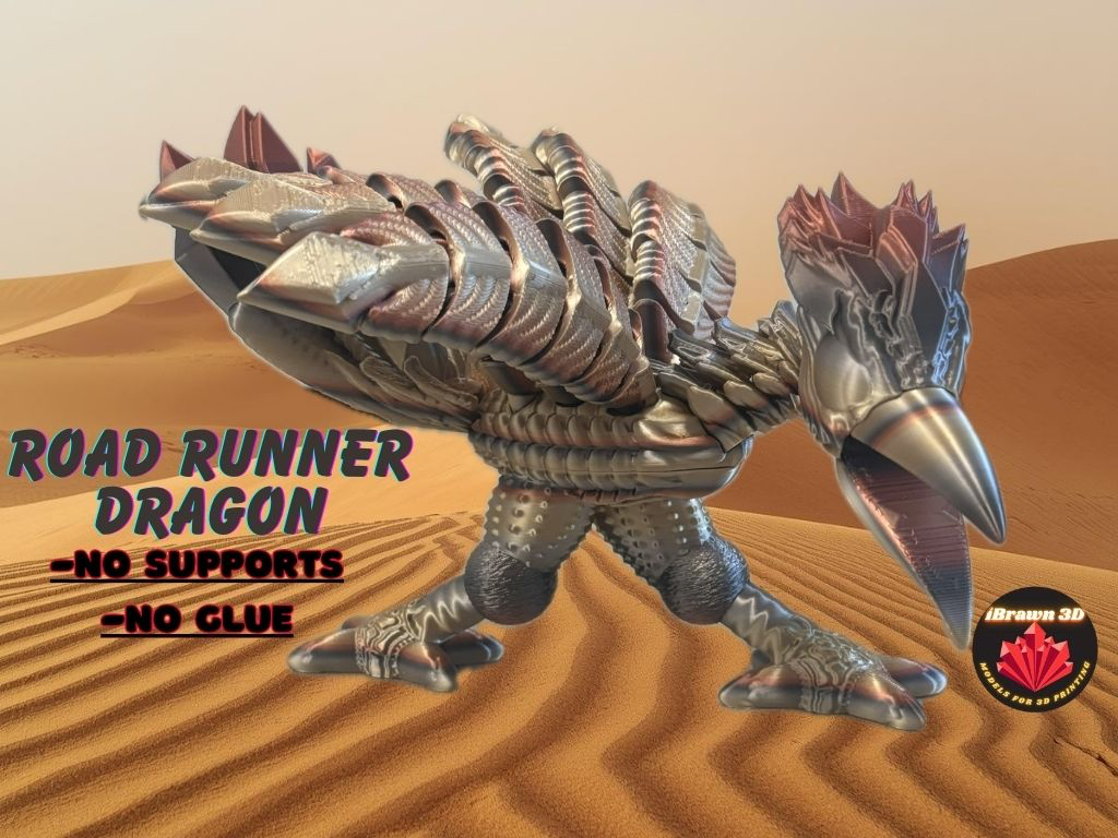 Miniatura 2 do modelo 3D Flexi Roadrunner 
