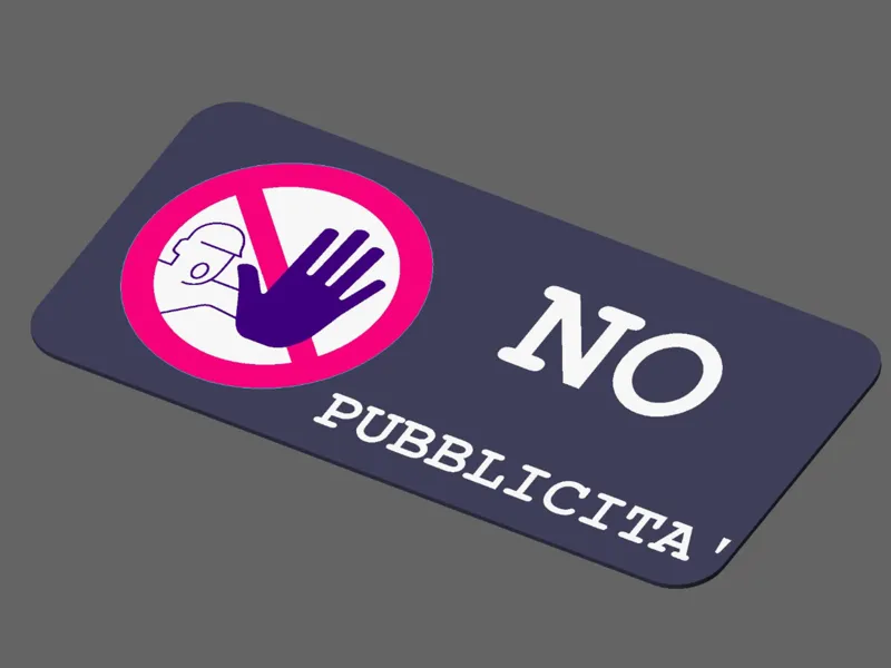 No Pubblicità