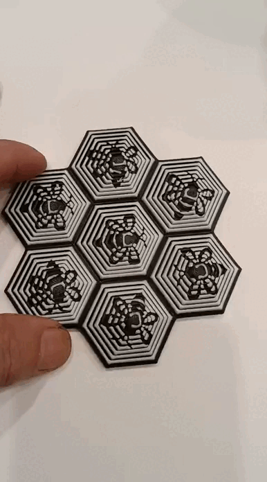 rusc d'abelles en accíó FIDGET 