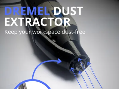 Dremel dust extractor