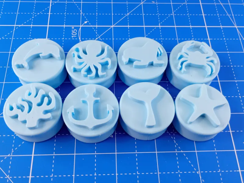 Under the Sea - Sealife stampers - 15mm
