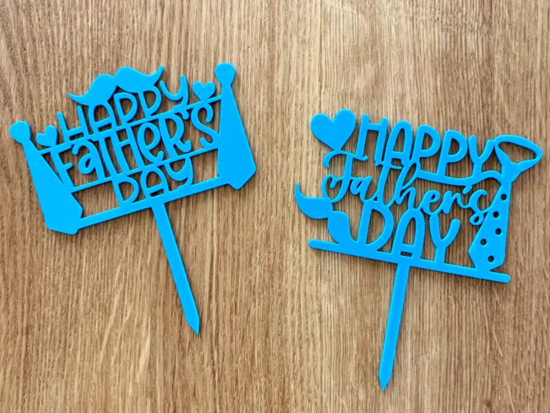 Cake toppers - Happy Fathers Day