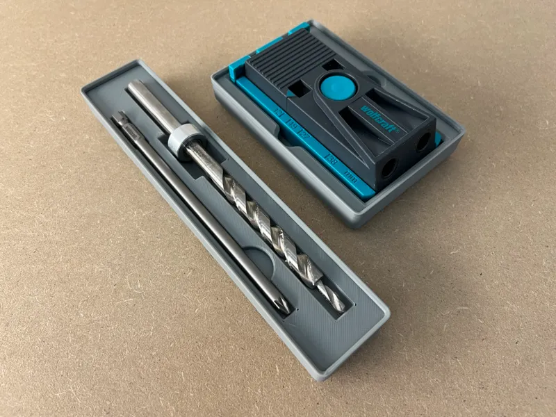 Gridfinity Wolfcraft Pockethole Holder