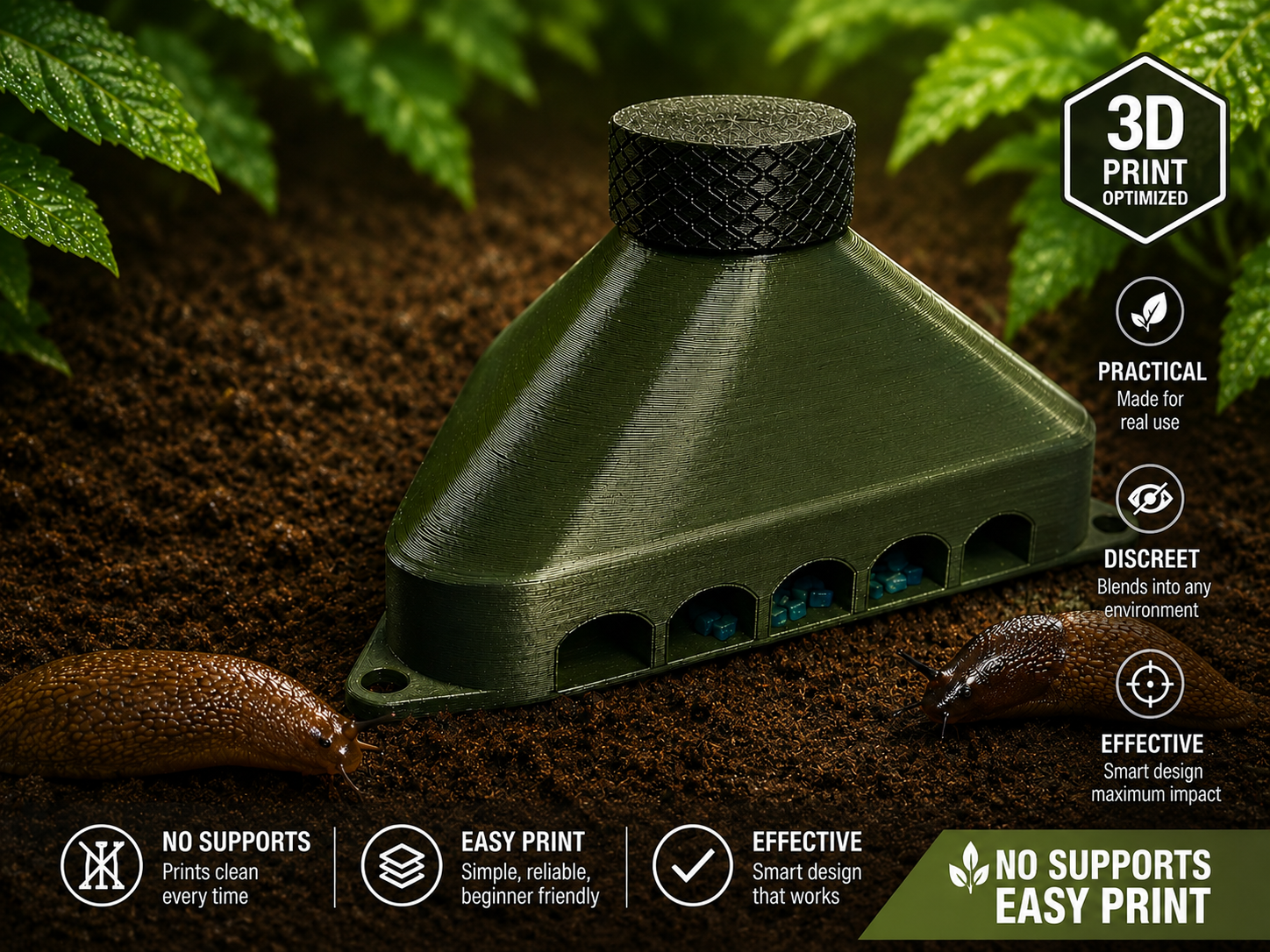 Slug Trap – Effective Garden Pest Control