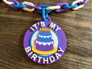 It's My Birthday Pendant