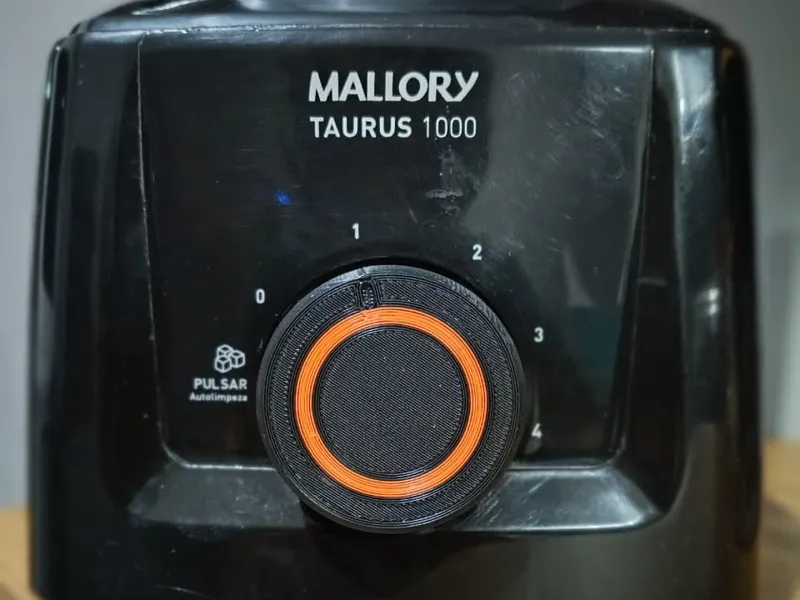 Botão do Liquidificador Mallory Taurus 1000