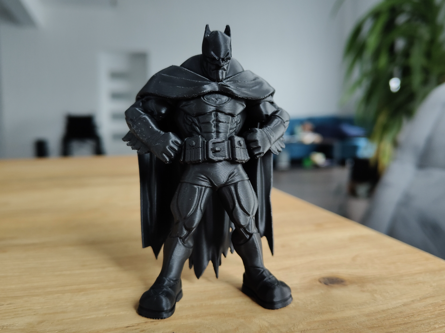 Batman Cartoon – Stylized Vigilante Miniature