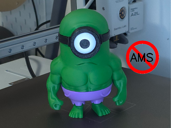 Minion Hulk – Multi-Part Figure (No AMS)