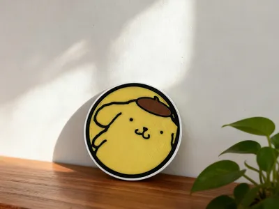 Pompompurin Refrigerator Magnet - Pompompurin Charm Girls' Toy Small Gift